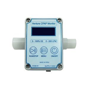 Medidor de flujo y FiO2 para sistema de respiración