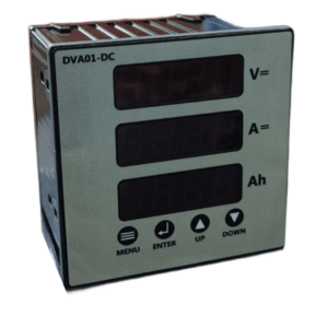 Panel DVA01-DC Medidor de voltaje y corriente 12, 24VDC